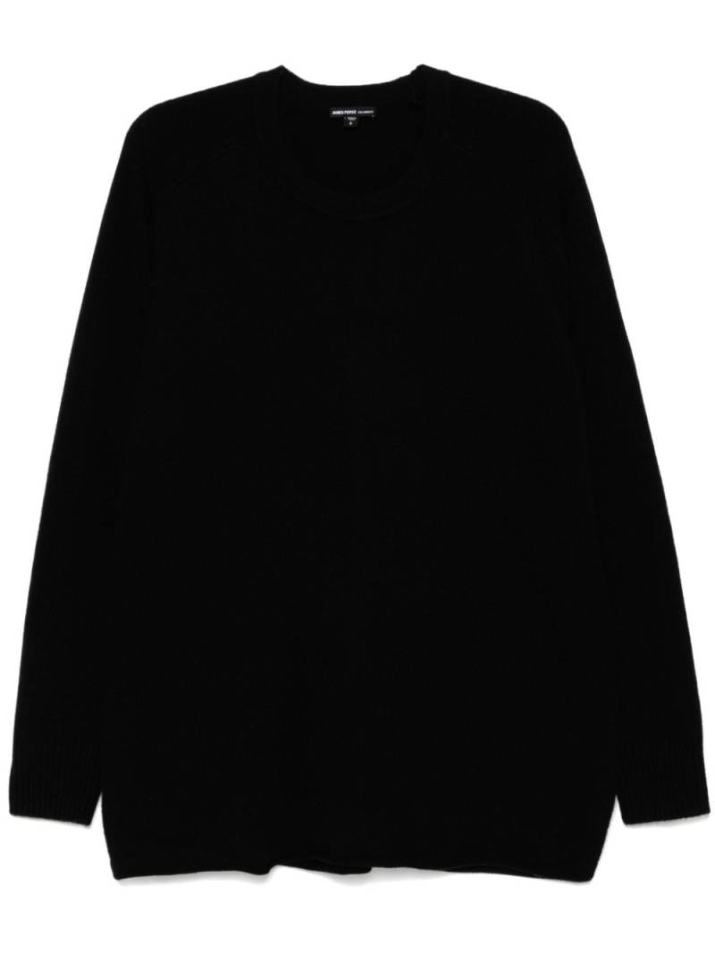 James Perse cashmere side-slits jumper - Black von James Perse