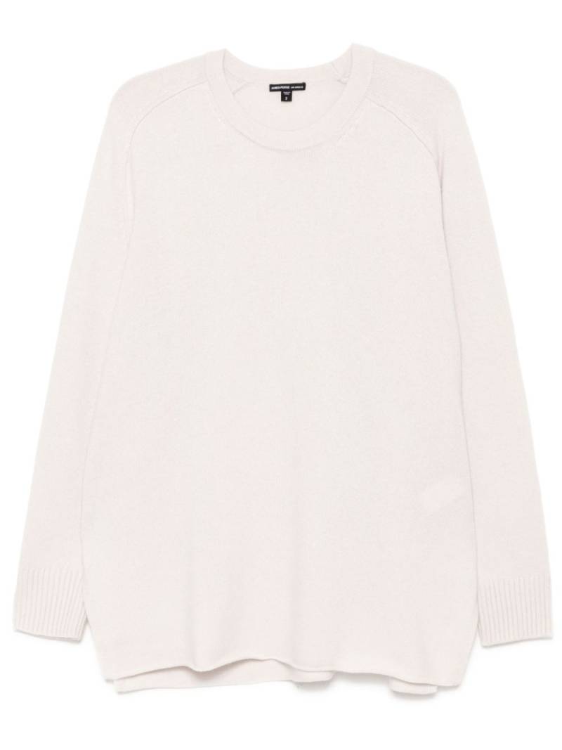 James Perse cashmere side-slits jumper - Neutrals von James Perse