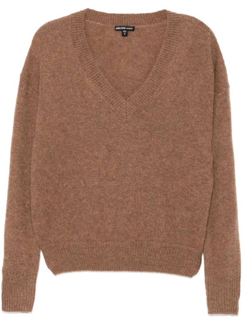 James Perse cashmere v-neck jumper - Brown von James Perse