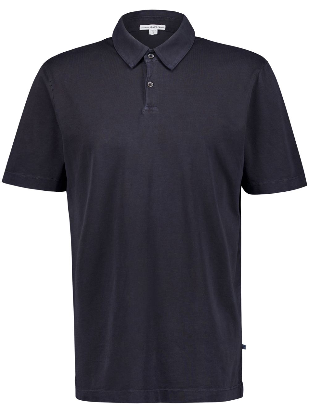 James Perse brushed-effect cotton polo shirt - Grey von James Perse