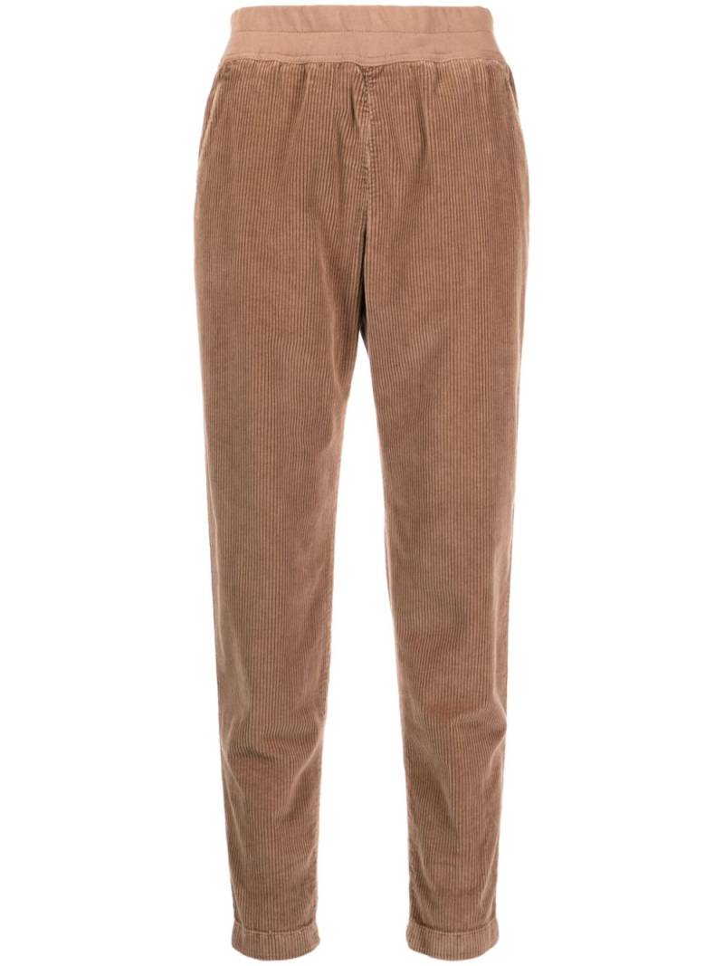 James Perse corduroy tapered trousers - Brown von James Perse