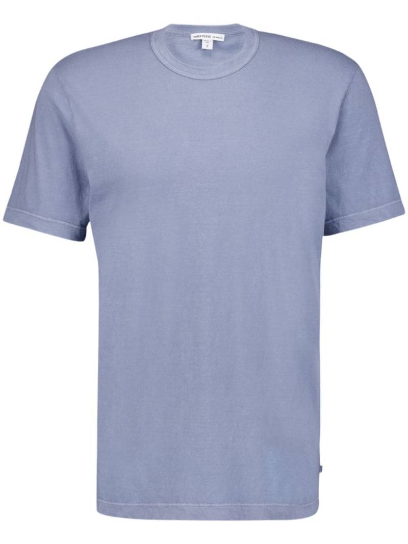 James Perse crew-neck cotton T-shirt - Blue von James Perse