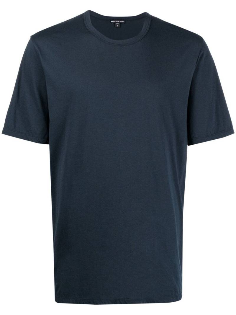 James Perse crewneck cotton T-shirt - Blue von James Perse