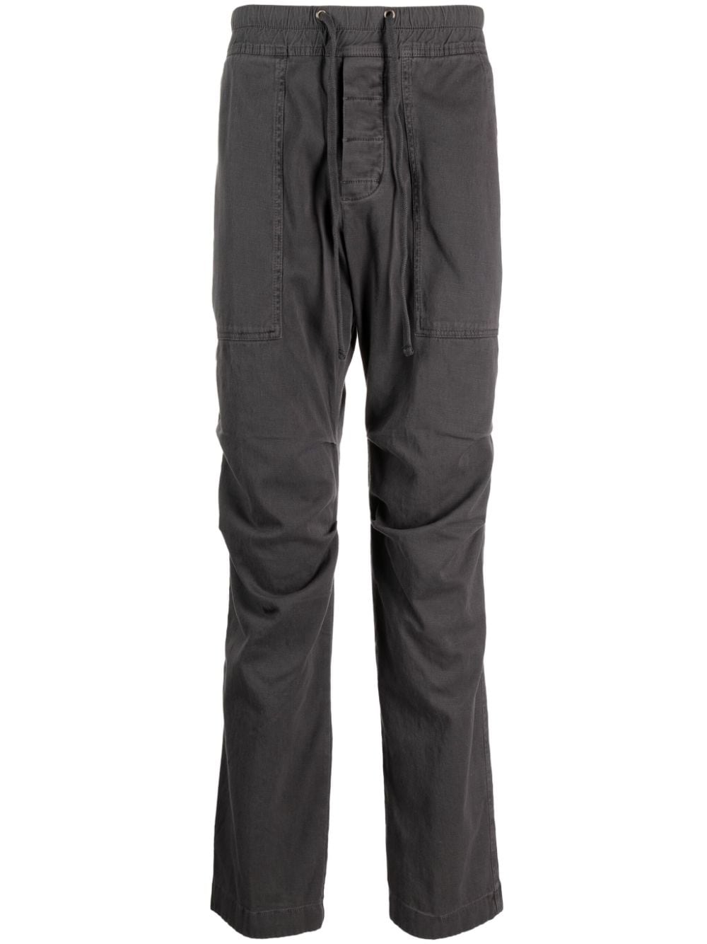 James Perse drawstring straight-leg trousers - Grey von James Perse