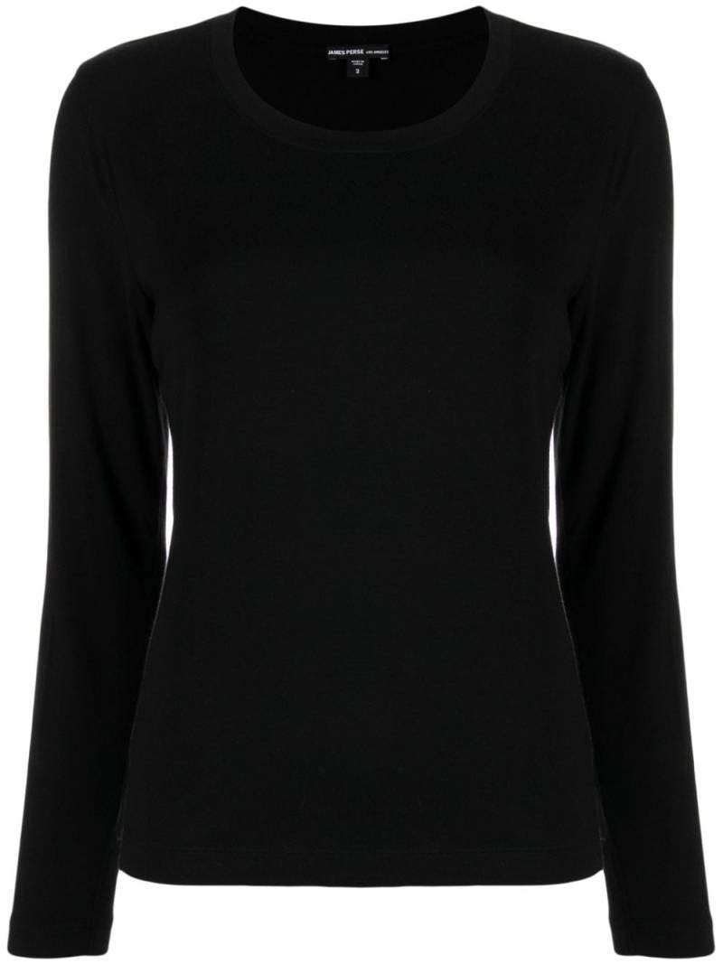 James Perse long-sleeve T-shirt - Black von James Perse