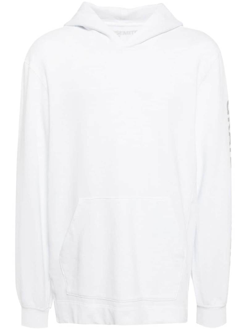 James Perse long-sleeve cotton hoodie - White von James Perse