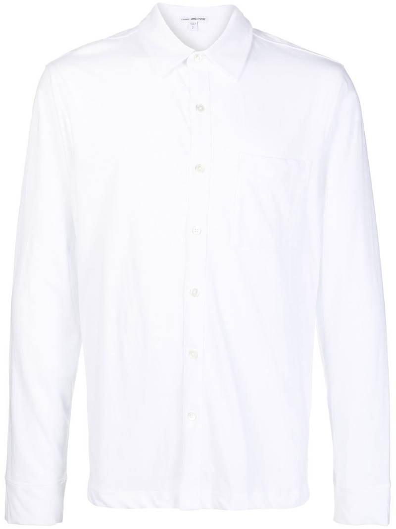 James Perse long-sleeve knit shirt - White von James Perse