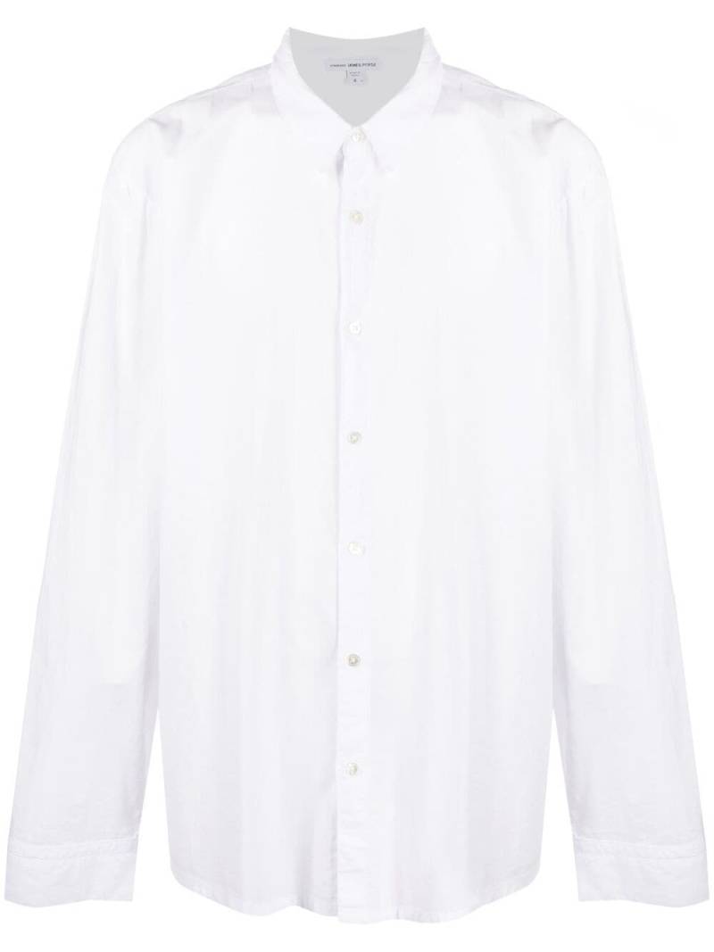 James Perse long-sleeved cotton shirt - White von James Perse