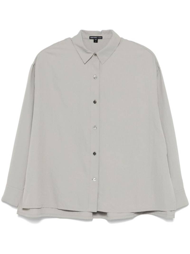 James Perse matte-effect shirt - Green von James Perse