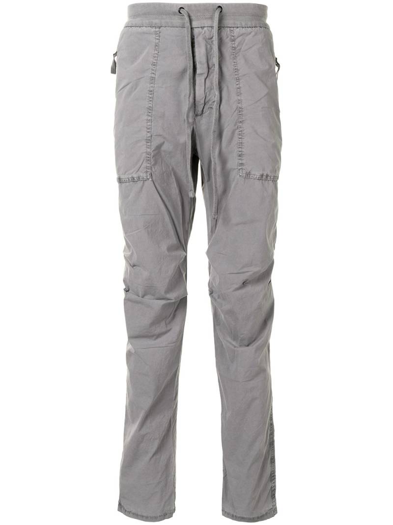 James Perse mid-rise straight leg trousers - Grey von James Perse