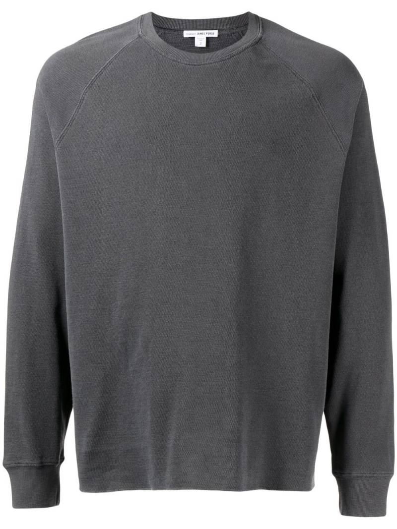 James Perse raglan-sleeve thermal jumper - Blue von James Perse