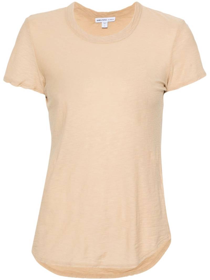 James Perse short-sleeve cotton T-shirt - Neutrals von James Perse