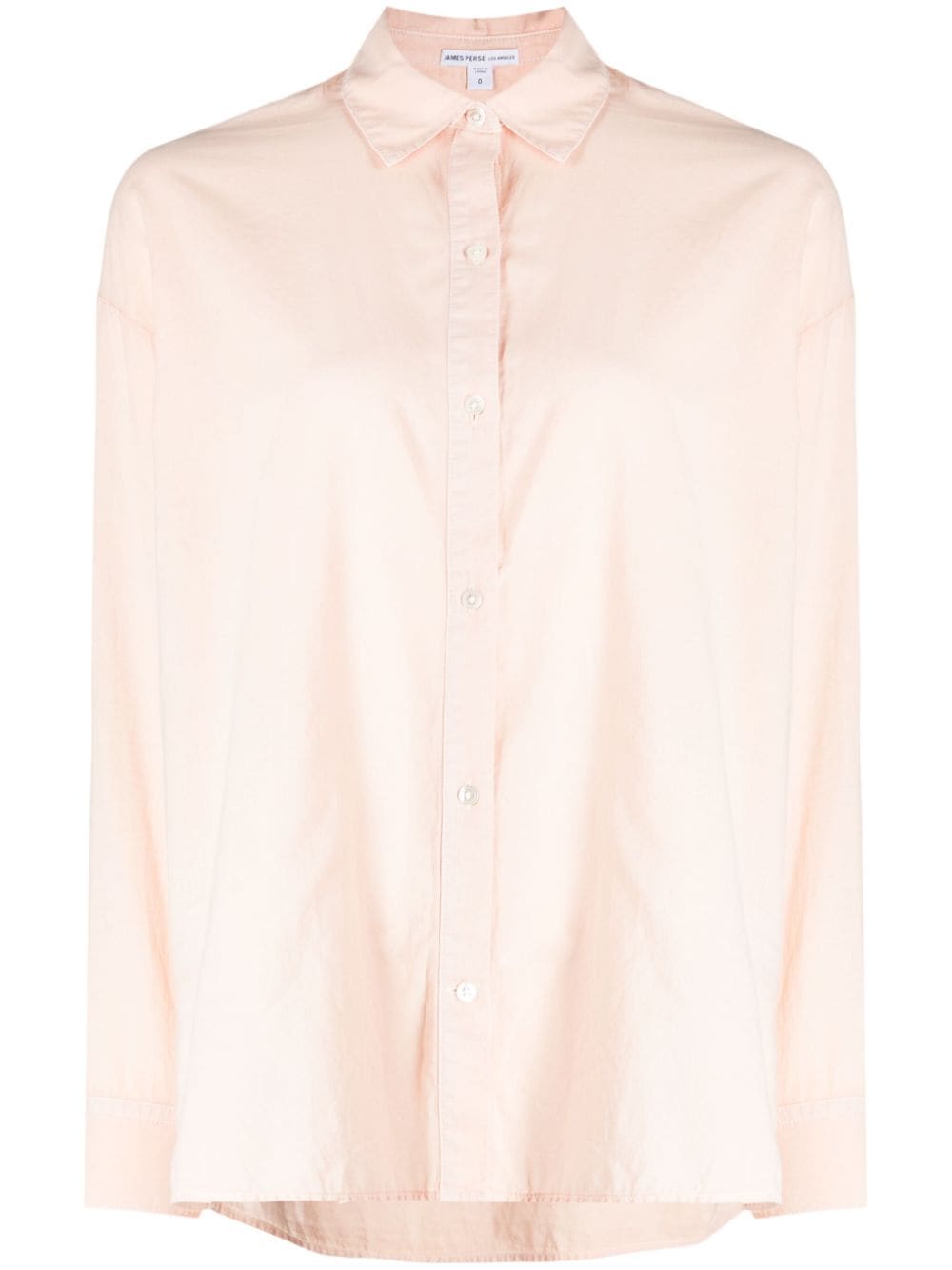 James Perse spread-collar poplin shirt - Pink von James Perse