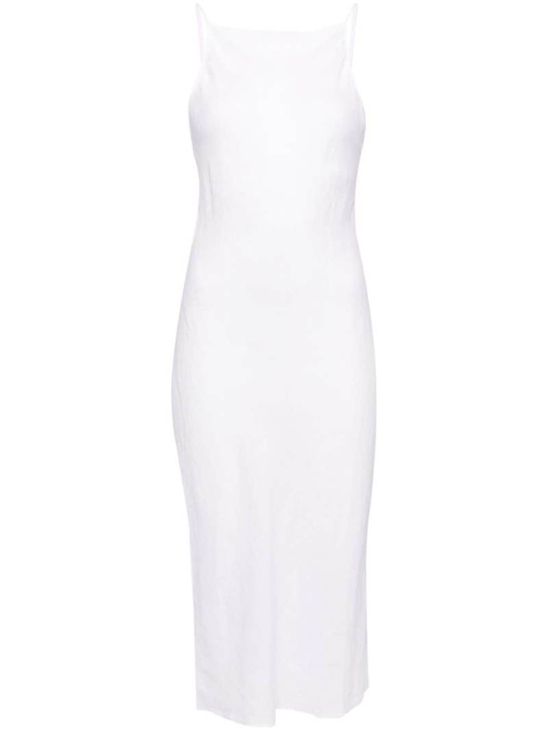 James Perse linen cami dress - White von James Perse