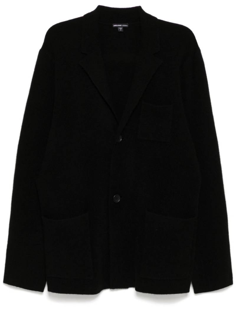 James Perse sweater knit blazer - Black von James Perse