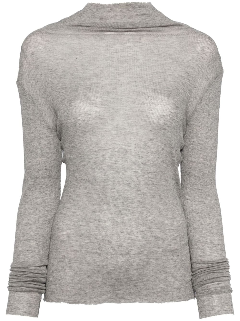 James Perse turtleneck ribbed sweater - Grey von James Perse