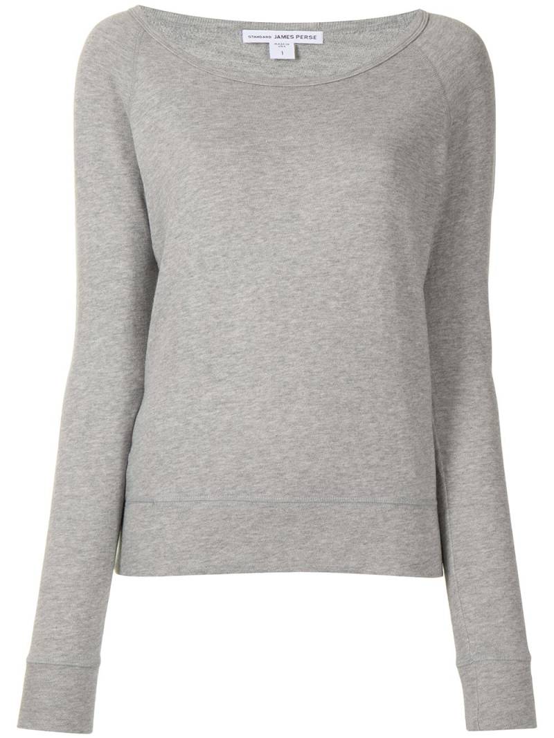 James Perse vintage fleece sweatshirt - Grey von James Perse