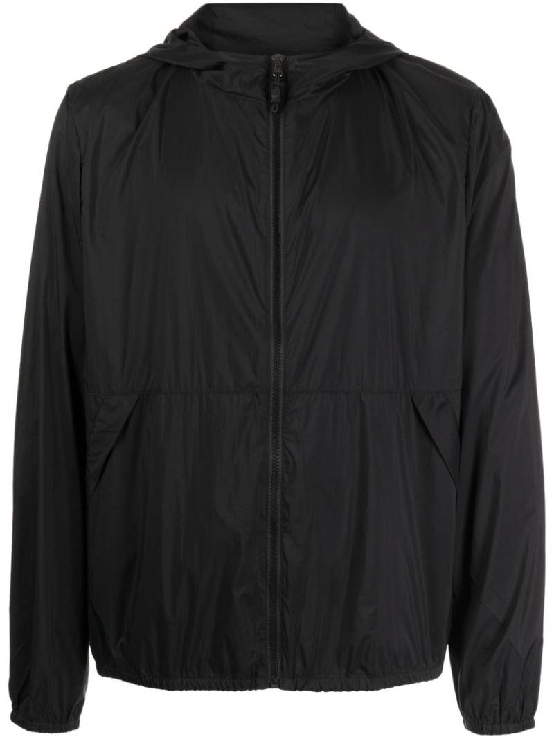 James Perse zip-up hooded windbreaker jacket - Black von James Perse