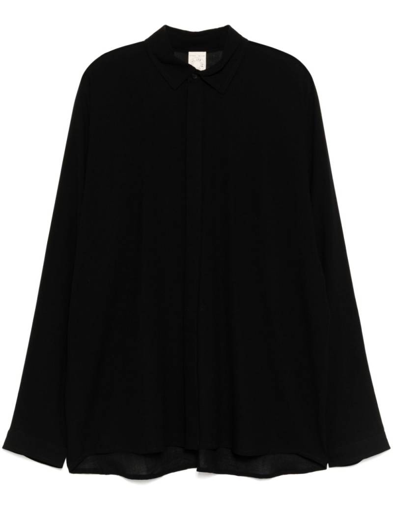 Jan Jan Van Essche crepe shirt - Black von Jan Jan Van Essche