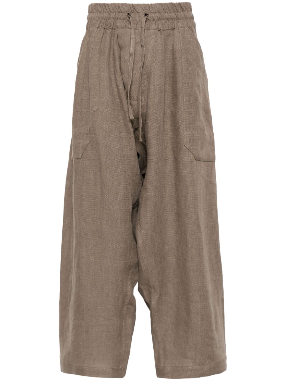 Jan Jan Van Essche drop-crotch trousers - Neutrals von Jan Jan Van Essche