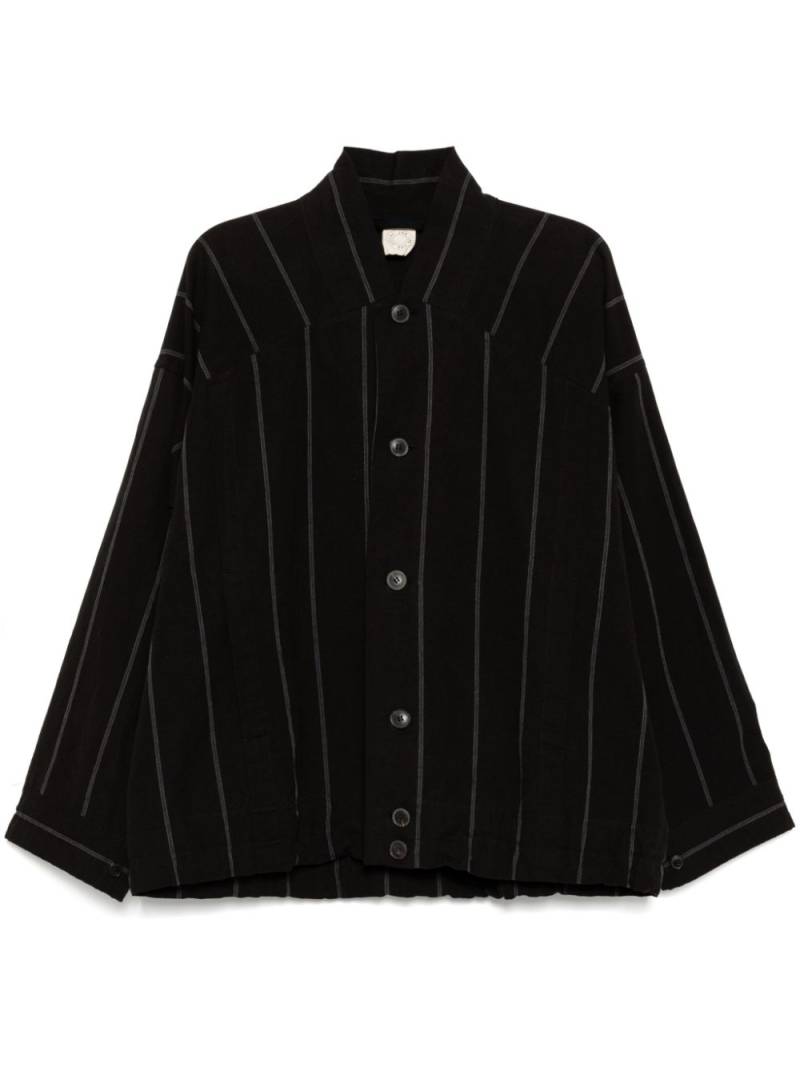 Jan Jan Van Essche striped jacket - Black von Jan Jan Van Essche