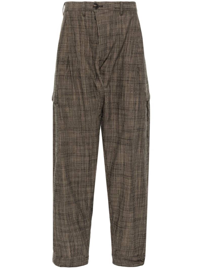 Jan Jan Van Essche striped trousers - Grey von Jan Jan Van Essche