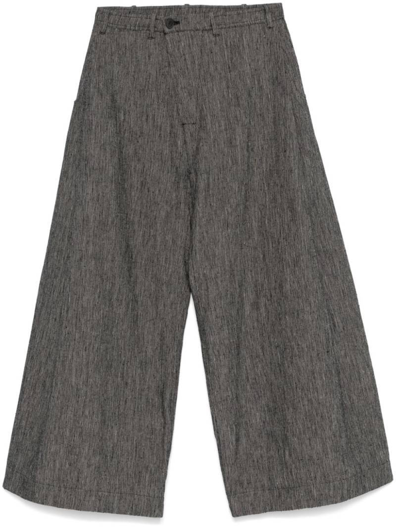 Jan Jan Van Essche wide-leg trousers - Black von Jan Jan Van Essche