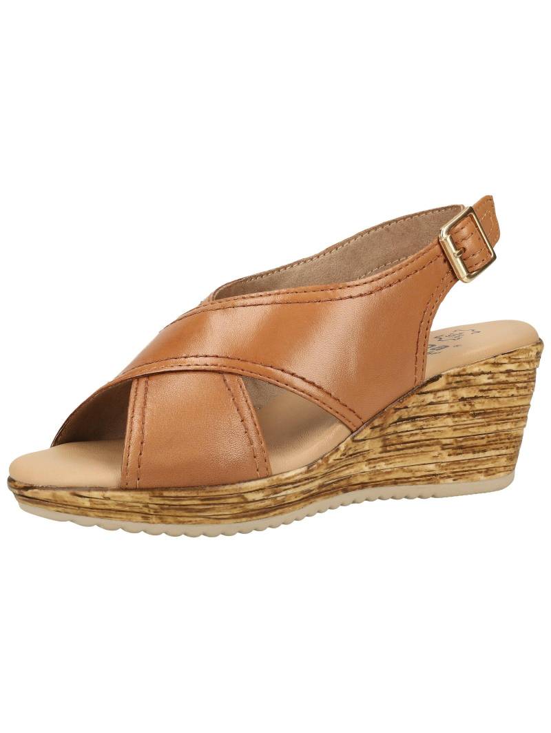 Sandalen Damen Cognac 37 von Jana