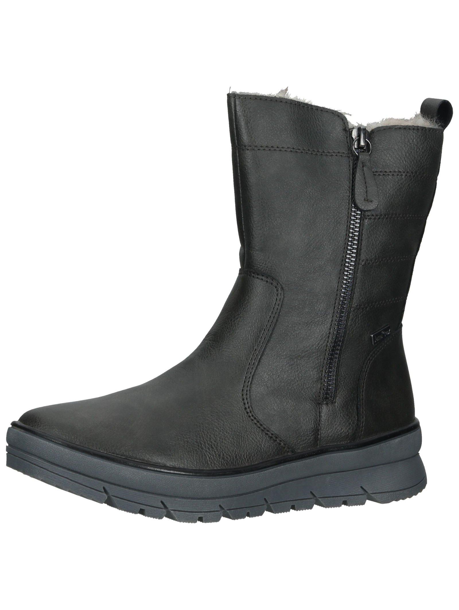 Stiefelette Damen Charcoal Black 36 von Jana