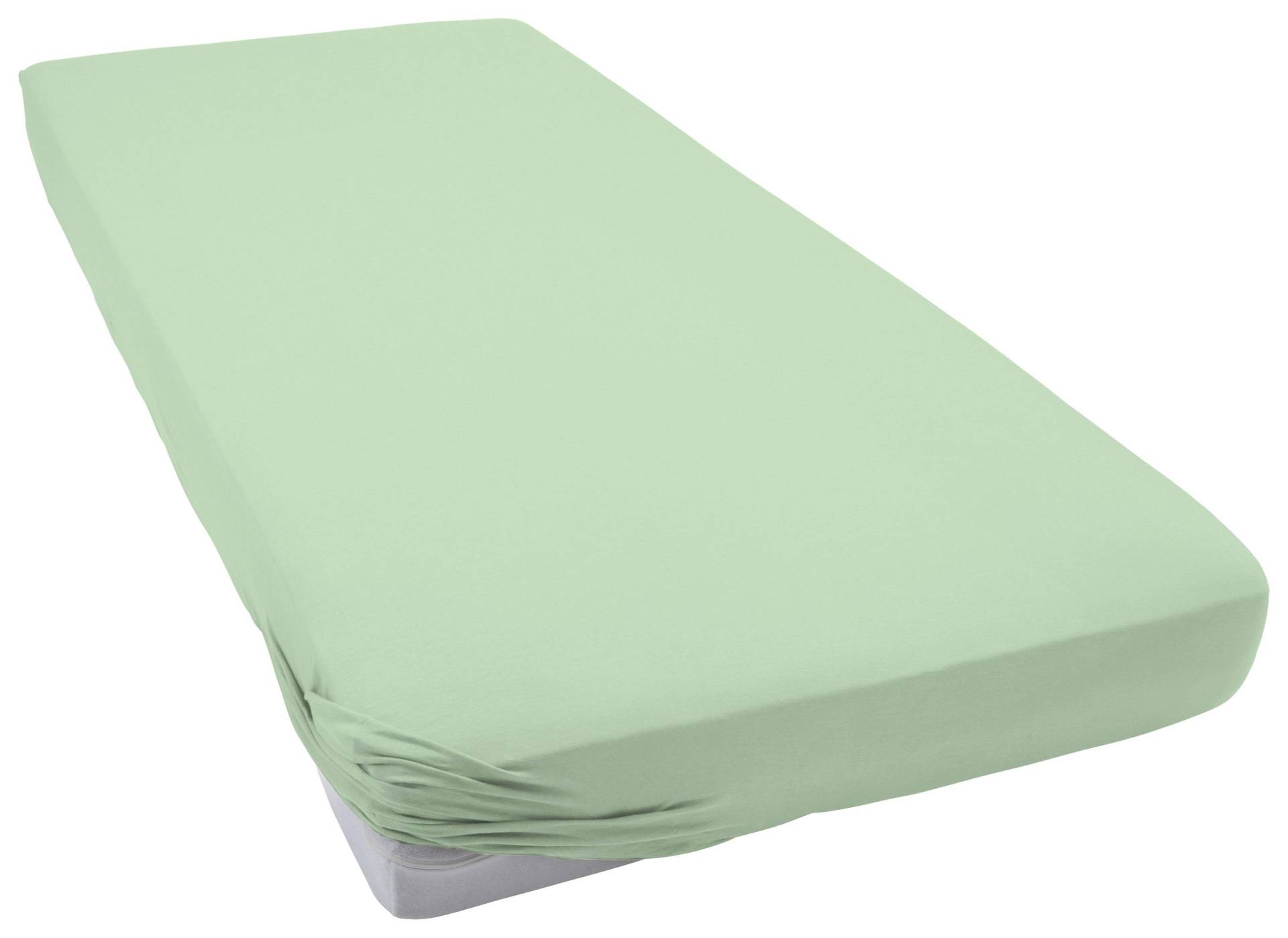 Janine Spannbettlaken »MAKO-FEINJERSEY 5007«, aus 100% Baumwolle, für Matratzen bis 26 cm Höhe Janine Spannbettlaken »MAKO-FEINJERSEY 5007«, aus 100% Baumwolle, für Matratzen bis 26 cm Höhe von Janine