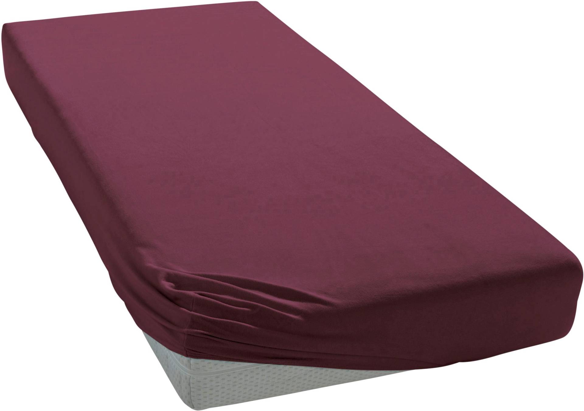 Janine Spannbettlaken »MAKO-FEINJERSEY 5007«, aus 100% Baumwolle, für Matratzen bis 26 cm Höhe Janine Spannbettlaken »MAKO-FEINJERSEY 5007«, aus 100% Baumwolle, für Matratzen bis 26 cm Höhe von Janine