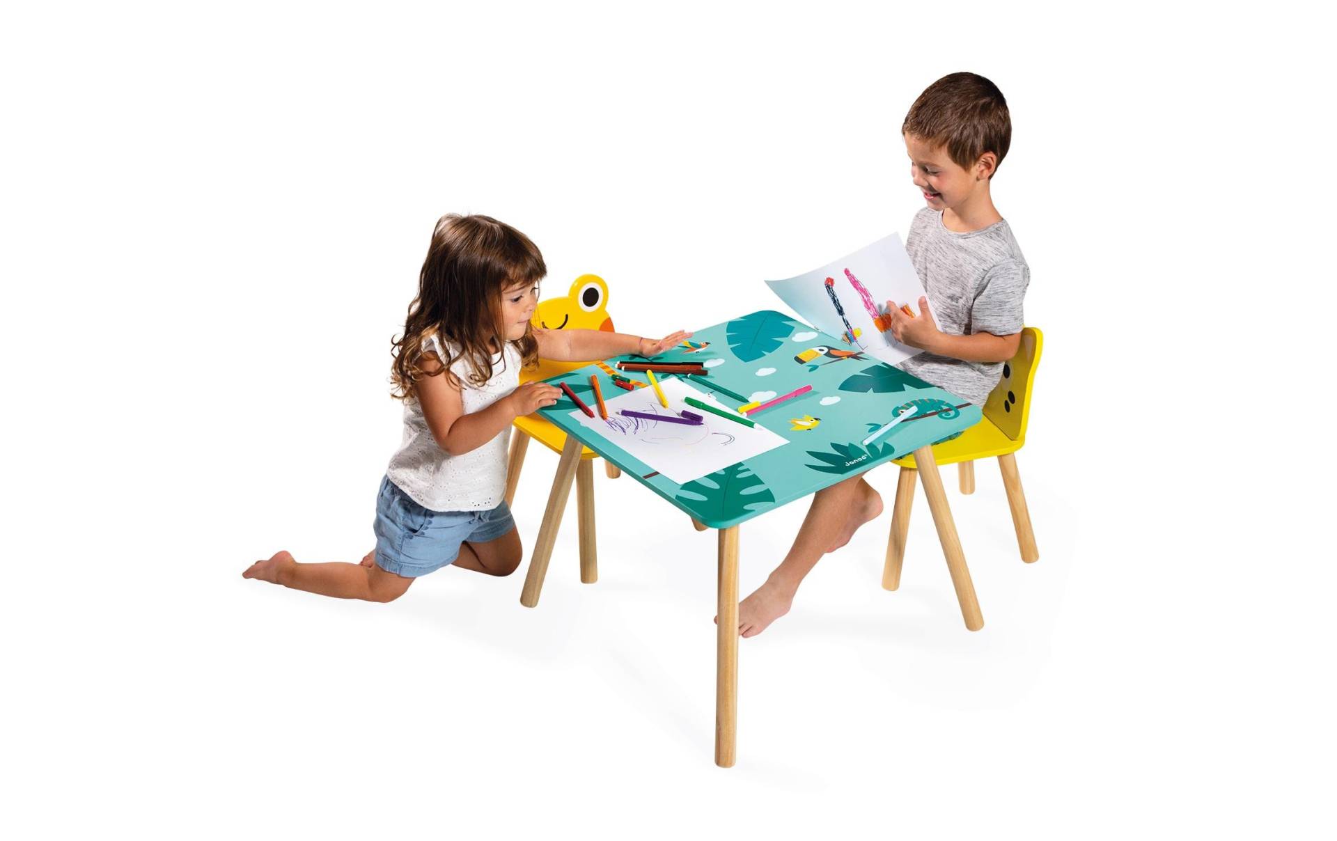 Janod Kindersitzgruppe »Möbelset Tropical« Janod Kindersitzgruppe »Möbelset Tropical« von Janod