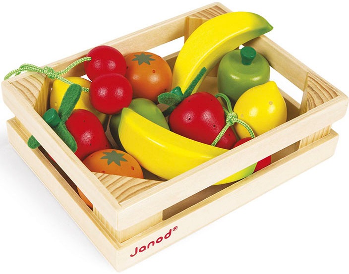 Janod Spiellebensmittel »Früchte Sortiment 12tlg.« Janod Spiellebensmittel »Früchte Sortiment 12tlg.« von Janod