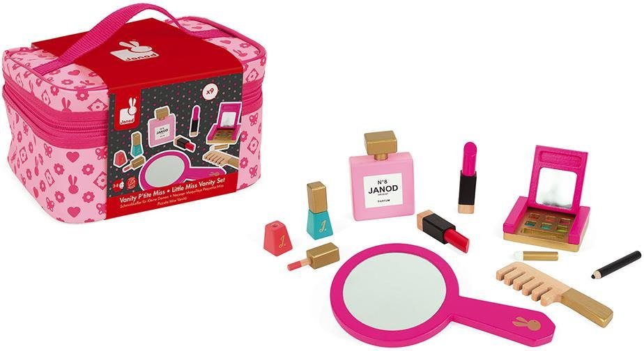 Janod Spielzeug-Frisierkoffer »Schminkköfferchen Little Miss, rosa« Janod Spielzeug-Frisierkoffer »Schminkköfferchen Little Miss, rosa« von Janod