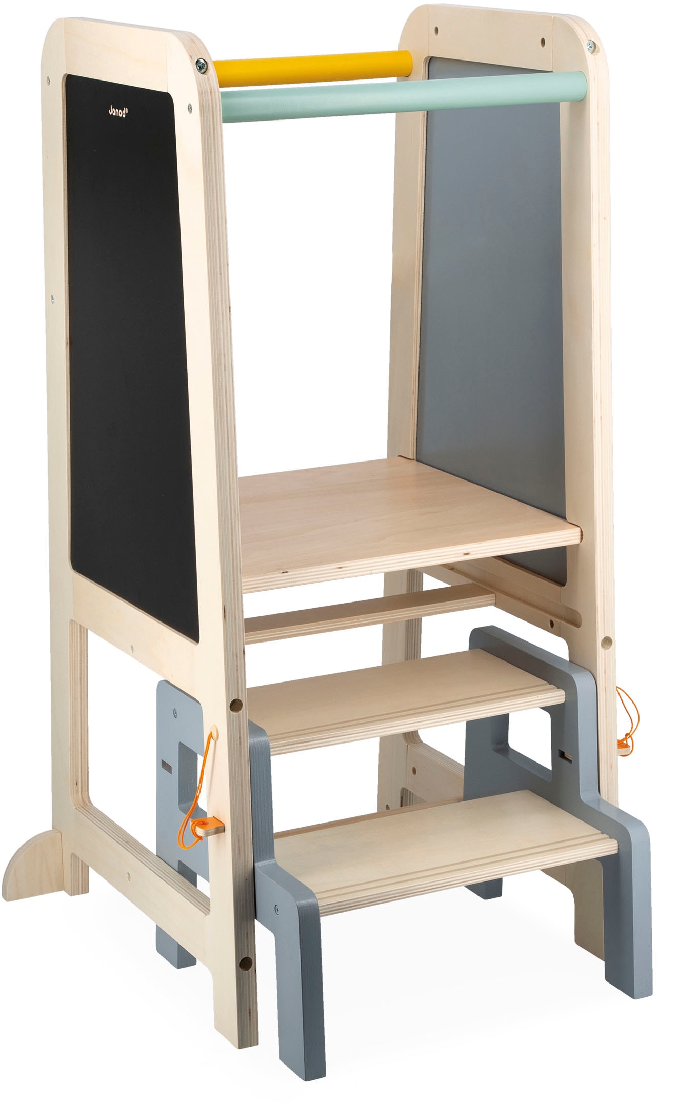 Janod Stehhilfe »Lernturm mit Schiefertafel«, und abnehmbarem Tritthocker Janod Stehhilfe »Lernturm mit Schiefertafel«, und abnehmbarem Tritthocker von Janod