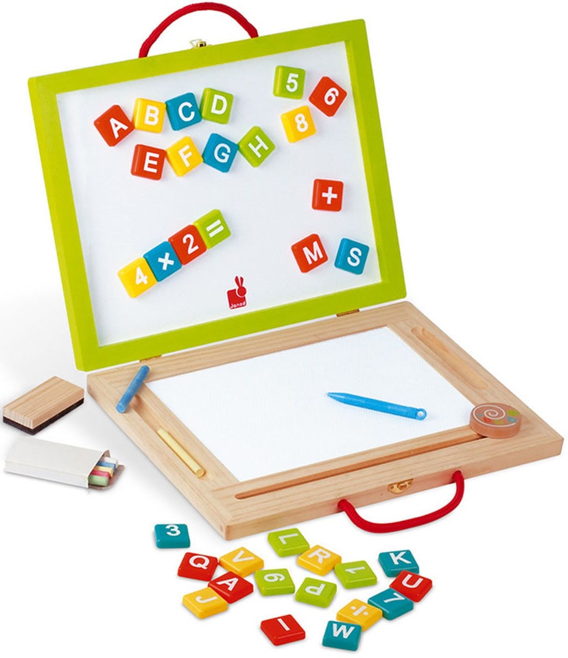 Janod Zaubertafel »Magnet und Kreidetafel - Magic«, aus Holz Janod Zaubertafel »Magnet und Kreidetafel - Magic«, aus Holz von Janod