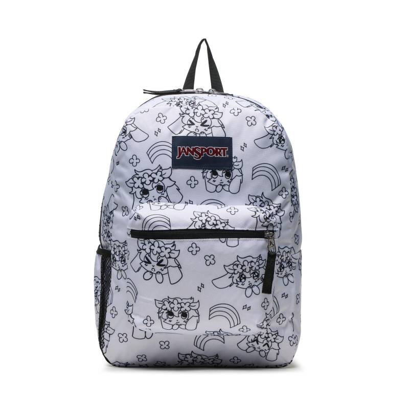 Rucksack JanSport Cross Town EK0A5BAI5E91 Weiß von Jansport