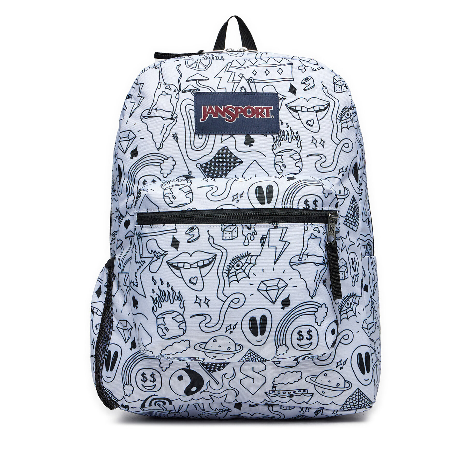 Rucksack JanSport Cross Town EK0A5BAI8O8 Weiß von Jansport