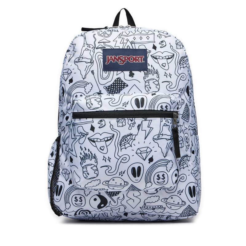 Rucksack JanSport Cross Town EK0A5BAI8O8 Weiß von Jansport