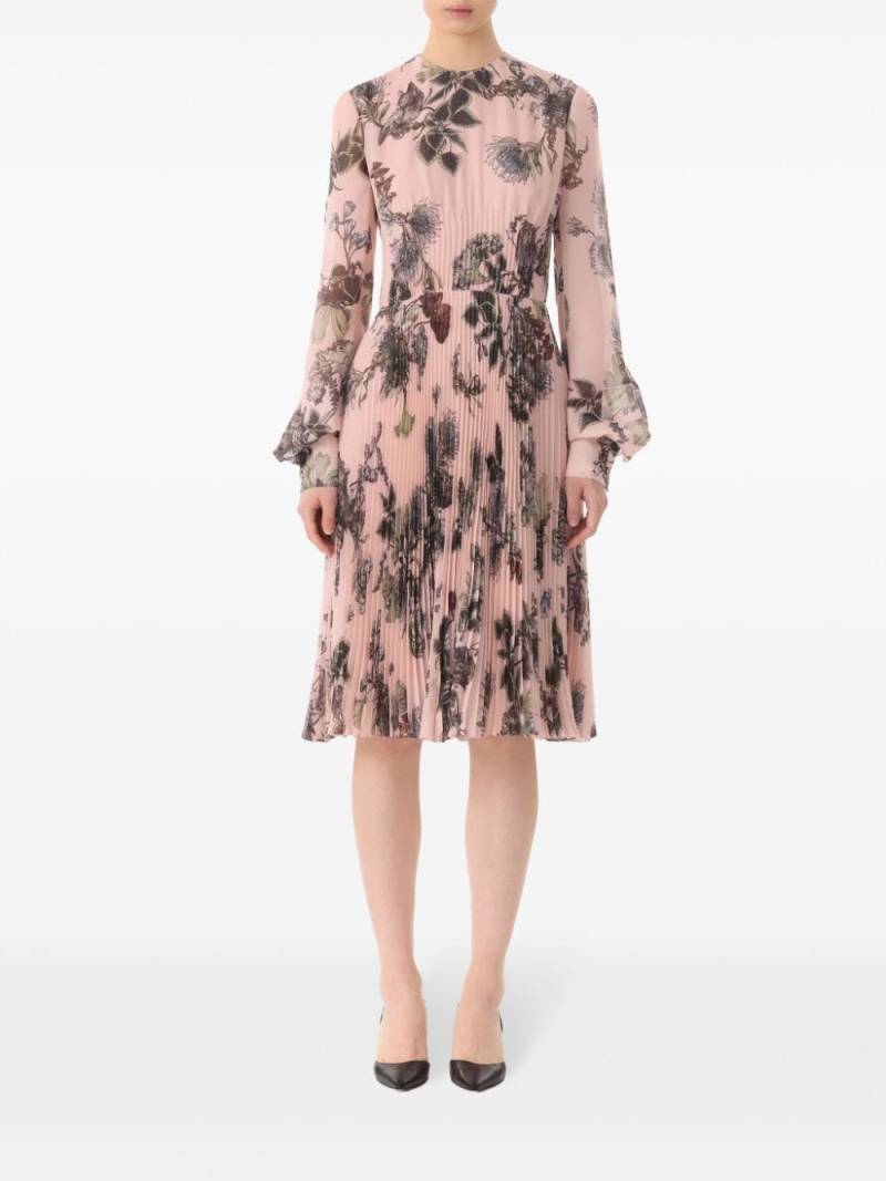 Jason Wu Collection forest floral pleated dress - Pink von Jason Wu Collection