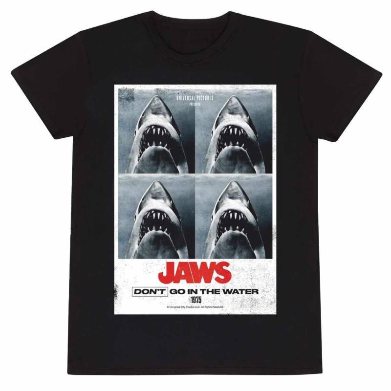 Don't Go In The Water Tshirt Damen Schwarz M von Jaws