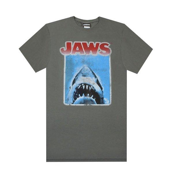 Tshirt Herren Grau M von Jaws