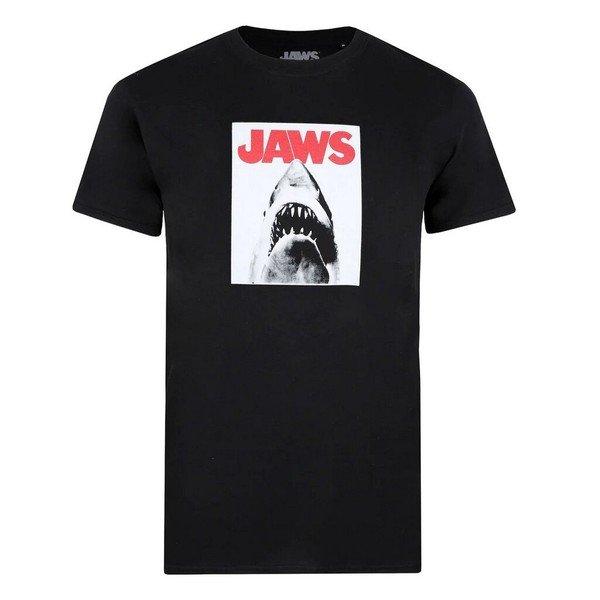 Tshirt Herren Schwarz L von Jaws