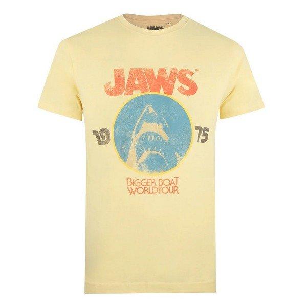 World Tour Tshirt Herren Gelb L von Jaws