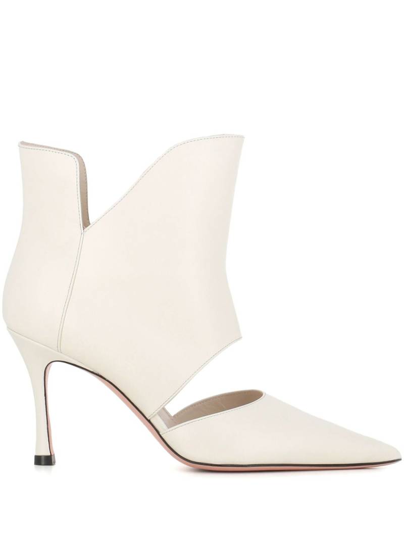 Jean-Michel Cazabat cut-out boots - White von Jean-Michel Cazabat