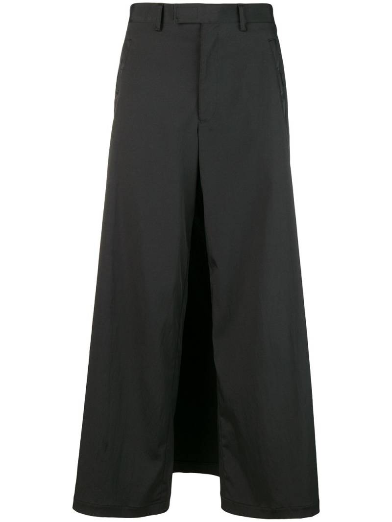 Jean Paul Gaultier Pre-Owned back apron trousers - Black von Jean Paul Gaultier Pre-Owned