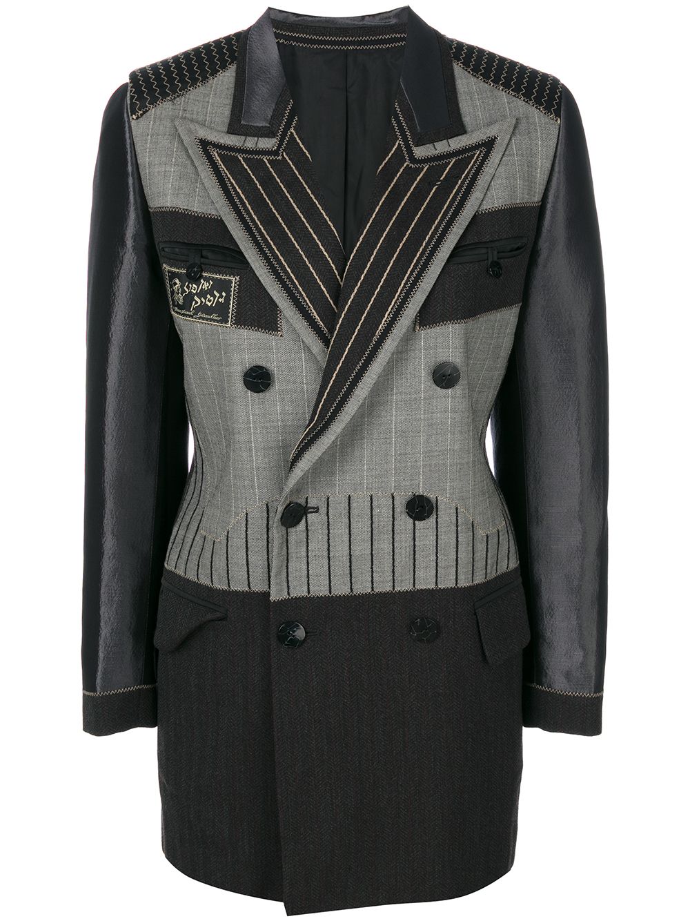 Jean Paul Gaultier Pre-Owned double-breasted tailored jacket - Grey von Jean Paul Gaultier Pre-Owned