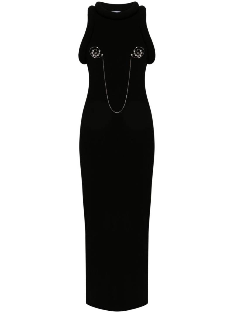 Jean Paul Gaultier 3D-knit maxi dress - Black von Jean Paul Gaultier