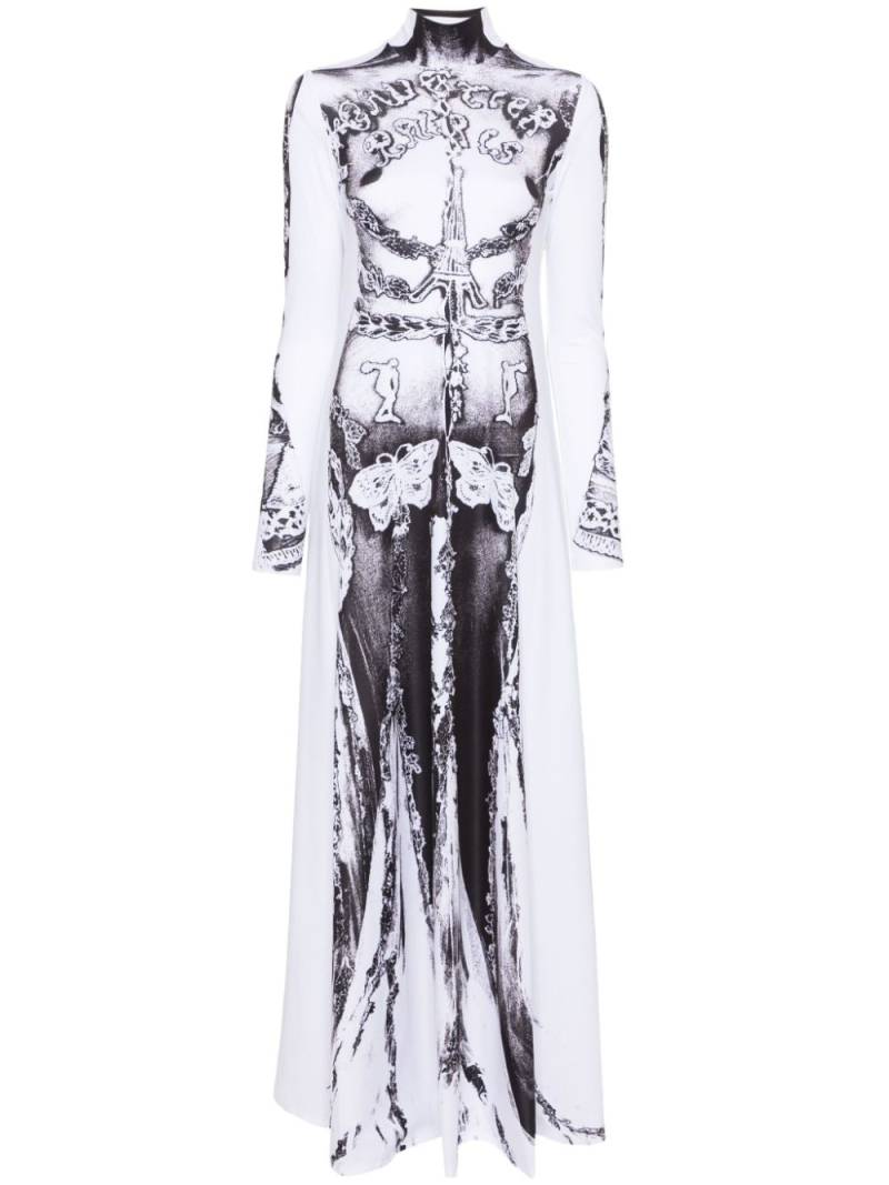 Jean Paul Gaultier Gaultier Paris maxi dress - White von Jean Paul Gaultier