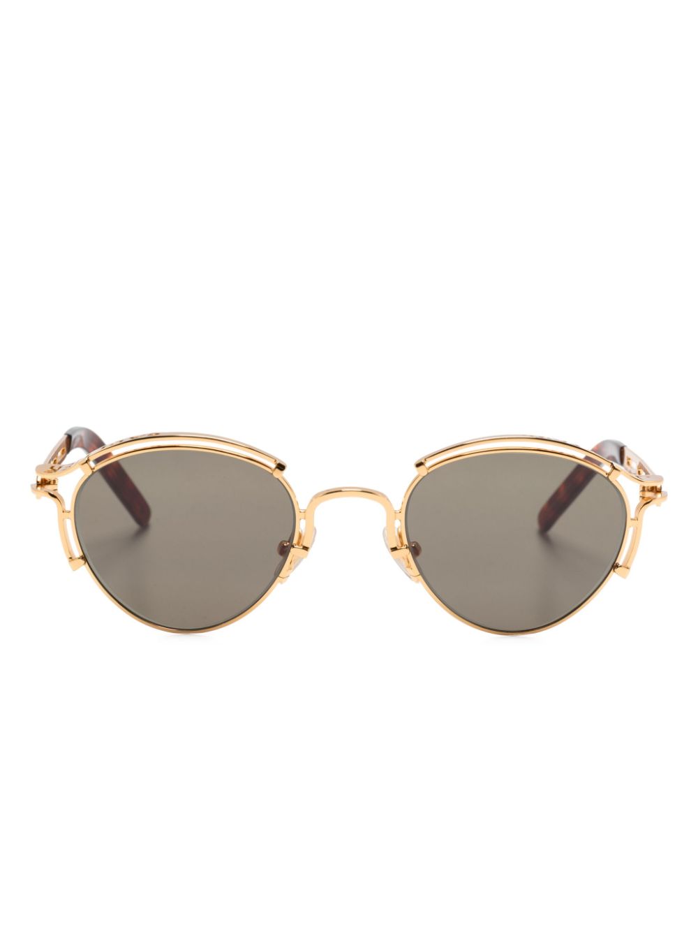 Jean Paul Gaultier Ressort sunglasses - Gold von Jean Paul Gaultier